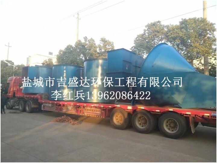 Ten sand gravel classifier delivery_Yancheng jishengda Environmental Protection Engineering Co., Ltd.